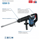 Martillo Demoledor GSH 5 ambient1