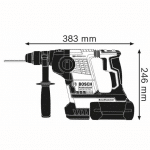 Martillo Perforador Demoledor GBH 36 V-LI Plus ambient2