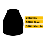 Mezcladora de Concreto 2 Bultos M2 Dimensiones generales 004