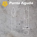 Cincel Hex Pta Aguda 1618600019 008