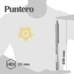 Cincel Hex Punta aguda Bosch 2608690106 007