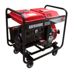 Planta Electrica Diesel 7KW 110-220V 1F Ecohorse KDF8500XE Vista ppal