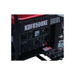 Planta Electrica Diesel 7KW 110220V 1F Ecohorse KDF8500XE Vista Panel