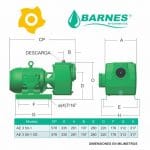 Electrobomba Autocebante AE350 y -1 Barnes 003