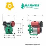 Motobomba Alta Presión HD2100HF, -E Barnes 003