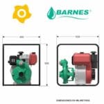 Motobomba Alta Presión HD270HF Barnes 003