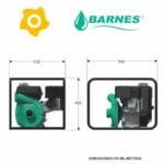 Motobomba Alta Presión HG1.565KL Barnes 003