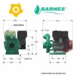 Motobomba Alta Presión HG3130HF Barnes 003