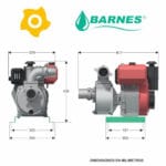 Motobomba Autocebante AAD370HF Barnes 003