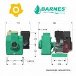 Motobomba Autocebante AG390HF Barnes 003