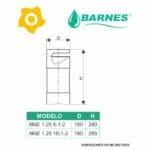 Electrobomba AR Noryl NNE 1255, 12510 Barnes 003