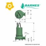 Electrobomba Agua Residual NE 6480, 6600, 6750 Barnes 003