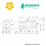 Electrobomba Multietapa Horiz VHSE 8340 HF Barnes 003