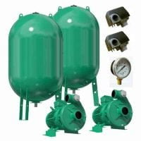 Sistema de Presión Barnes Aqua Press 100/120 PSI 600Lt