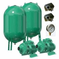 Sistema de Presión Barnes Aqua Press 100/120 PSI 1000Lt