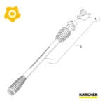 Lanza Dosificadora Karcher K1 Plano