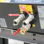 Compresor Kaeser M50 1805cfm detalle Salidas