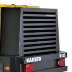 Compresor Kaeser Mobilair M135 detalle ventilacion