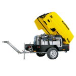 Compresor Kaeser Mobilair M50 Vista carcasa abierta lateral