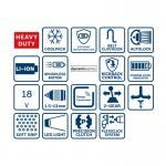 GSR_18V-60_FC 06019G71G0 Funciones