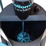 Mezcladora Collmix LevMix 55 lt Detalle interno