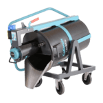 Mezcladora Collmix LevMix 55 lt vista descarga