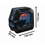 Nivel laser GCL 2 50G 0601066M01 vista ppal solo equipo