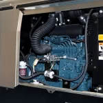 Motosoldador Lincoln Vantage 322 Kubota - 22HP, 400A, Detalle motor
