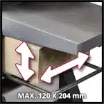 Cepillo Canteador Einhell 204 mm TC-SP 204  4419954 maximos
