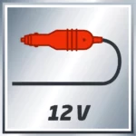 Compresor de Aire Einhell CC AC 12V 2072112, Detalle volaje