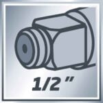 Llave de impacto inalambrica Einhell TE-CW 18 Li Brushless 215 Nm 4510040 dado