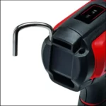 Pistola de Calor inalambrica Einhell 200 l - min TE-HA 18 Li, 4520500, Detalle gancho lateral