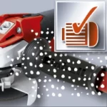 Pulidora Einhell TE-AG 230 DP 4430878 detalle mango ergonómico