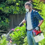 Pulverizador de Presion Inalambrico Einhell 7.5 lt 36 psi GE-WS 18-75 Li-Solo vista action