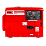 Generador Diésel KTC 5,5 KW 110 220V Silencioso 437-SDG7-1 vista lateral