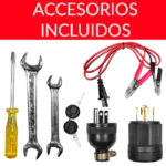 Generador Diésel KTC 7KW 110 220V Abierto 437-ODG8-1 accesorios