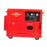 Generador Diésel KTC 7KW 110 220V Silencioso 437-SDG8-1 vista lateral