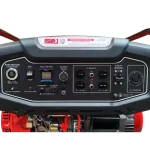 Planta Electrica Gasolina KTC 7.75KW 110-220V 1F 463-GG80E detalle tablero