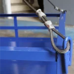Canastilla Metalica Accesorio para Pluma Grua Detalle Blue 001
