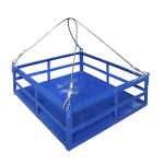 Canastilla Metalica Accesorio para Pluma Grua vista ppal Blue