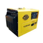 Generador Diésel Yorking 5.5 KVA Monofásico 110-220V 6 Gls T. Analogo, YDE6700T , VISTA LATERAL