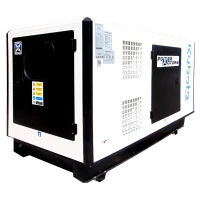 Planta Eléctrica Diésel Cabinada Power Motors  39.7KVA  110/220V 3F KT36-C