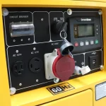 Planta Electrica Diesel Yorking 9KVA 110-220V 3F YDE8500TA3 Detalle tablero