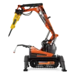 Robot de Demolicion Husqvrana 1.3Hp 360 grados DXR145 detalle giro002