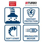 Sierra de Mesa Inalámbrica Bosch 8.5pulg GTS 18V-216 0601B440K0 prestaciones