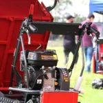 Carretilla Transportadora sobre Orugas Ducati 6.5Hp TAG500H Detalle mandos