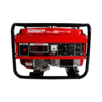Planta Eléctrica Gasolina Enermax 3,1 kVA 110/220V 1F, G3300DLX-D