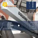 Eje Flexible y Cabezote Cuadrado para Vibrador de Concreto Wyco Detalle Acople y guaya hexagonal 002