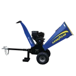 Chipeadora a gasolina GoodYear 6.5Hp GY65WS vista Lateral