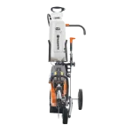 Carro Trolley Cortadora de Concreto Husqvarna K770 14pulg, 587768401 vista action 002